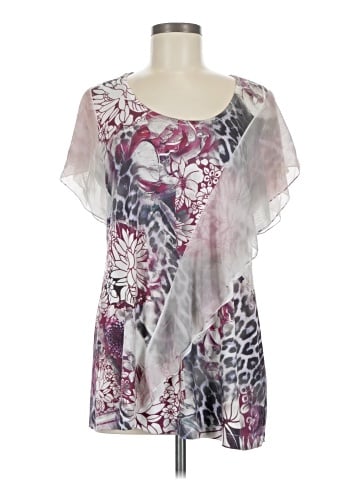 One World Short Sleeve Blouse (view 1)