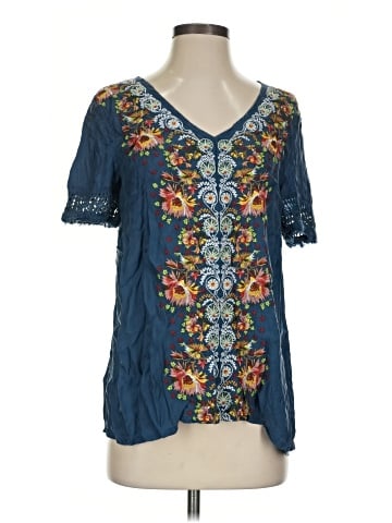 Sundance Short Sleeve Blouse (view 1)