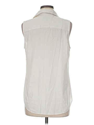 Ann Taylor Sleeveless Button-Down Shirt (view 2)