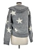 Olivia Sky Stars Silver Pullover Sweater Size M - photo 2
