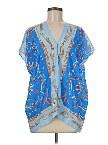 J. McLaughlin Short Sleeve Blouse (view 1)