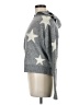 Olivia Sky Stars Silver Pullover Sweater Size M - photo 5