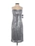 Guess 100% Polyester Silver Cocktail Dress Size 6 - photo 1