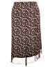 Torrid 100% Polyester Floral Brown Casual Skirt Size 4X Plus (4) - photo 2