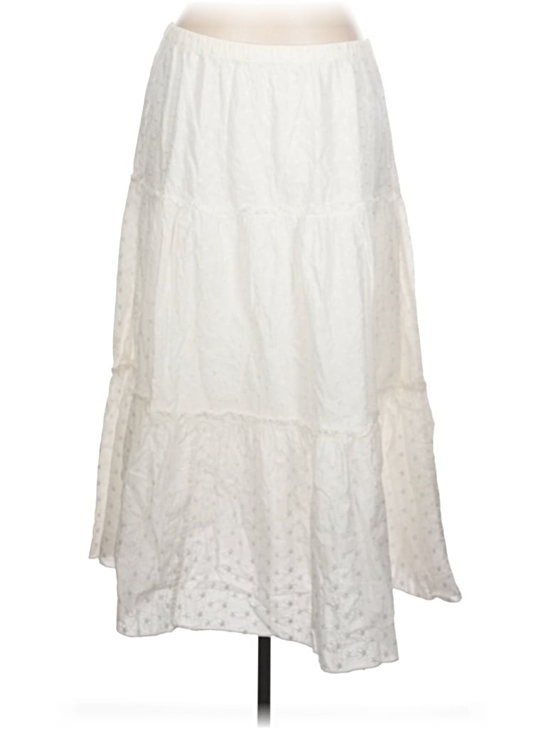 Pre-owned Classic Elements Casual Skirt In White