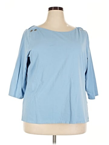 Tribal 3/4 Sleeve Top (view 1)