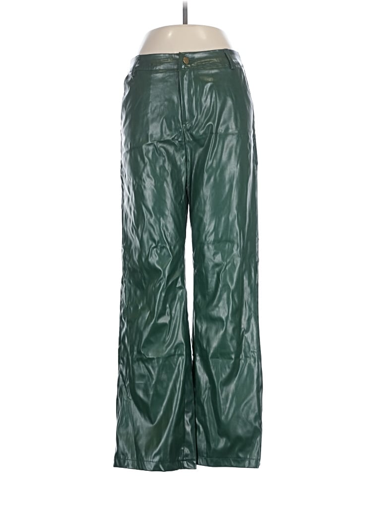 Pre-owned Commense Casual Pants In Green