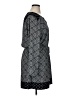 DR2 100% Polyester Paisley Gray Casual Dress Size XL - photo 4