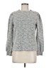 Nine West Tweed Silver Pullover Sweater Size M - photo 1