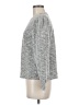 Nine West Tweed Silver Pullover Sweater Size M - photo 5