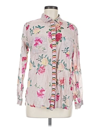 Magazine Long Sleeve Blouse (view 1)