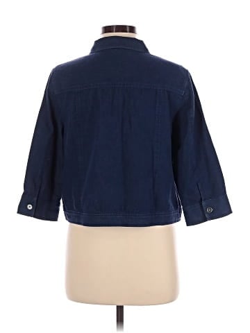 Talbots 3/4 Sleeve Button-Down Shirt (view 2)