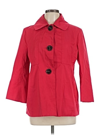 Black Rivet Coat (view 1)