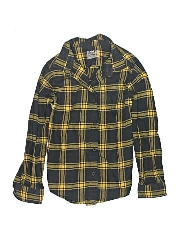 Cat & Jack Long Sleeve Button-Down Shirt (view 1)