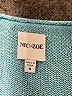 Nic + Zoe Color Block Blue Pullover Sweater Size S - photo 7