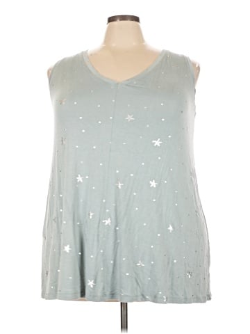 Lane Bryant Outlet Sleeveless Blouse (view 1)