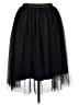 Joeoy 100% Polyester Solid Black Formal Skirt Size XL - photo 2
