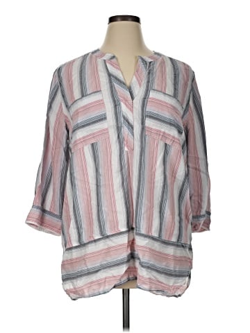Westbound 3/4 Sleeve Button-Down Shirt (view 1)
