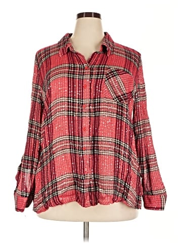 Style&Co Long Sleeve Button-Down Shirt (view 1)