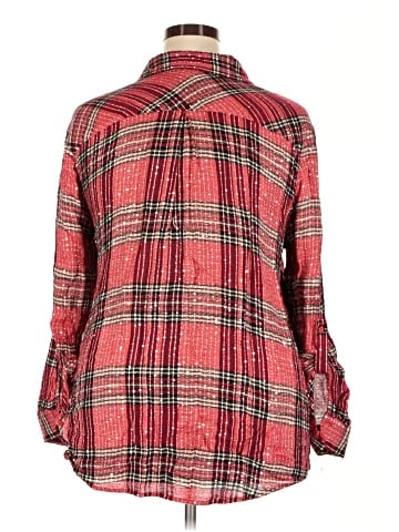 Style&Co Long Sleeve Button-Down Shirt (view 2)
