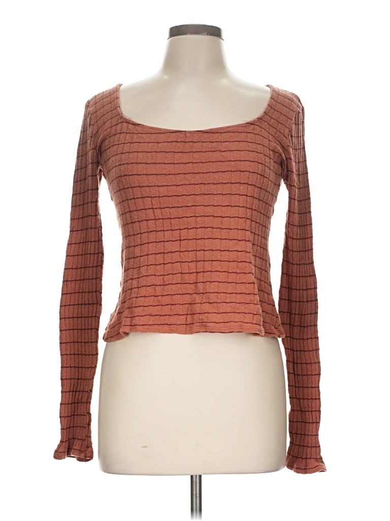 Pre-owned Project Social T Pullover Sweater In Brown