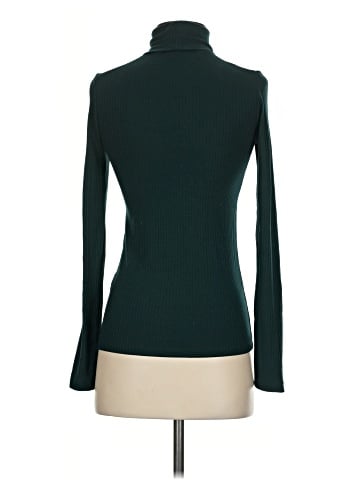 Madewell Ribbed Turtleneck Top (view 2)