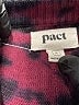 Pact 100% Organic Cotton Animal Print Burgundy Pullover Sweater Size M - photo 7