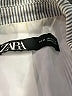 Zara Stripes Gray Blazer Size 4 - photo 6