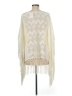 Lilka 100% Cotton Ivory Poncho Size M - photo 2