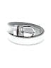 J.Crew 100% Leather Silver Leather Belt Size S - photo 1