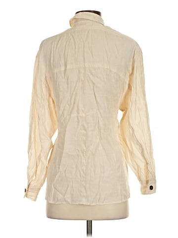 Mango Long Sleeve Button-Down Shirt (view 2)