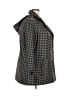 Faded Glory Houndstooth Gray Coat Size 2X - photo 4