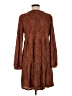 Perceptions Brown Casual Dress Size M - photo 2