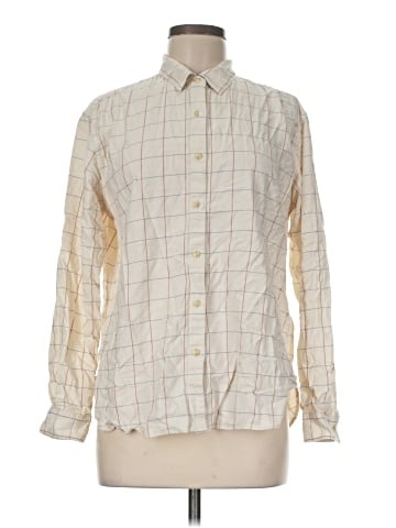 Uniqlo Long Sleeve Button-Down Shirt (view 1)