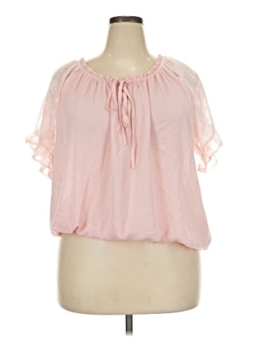 Luna Short Sleeve Blouse (view 1)