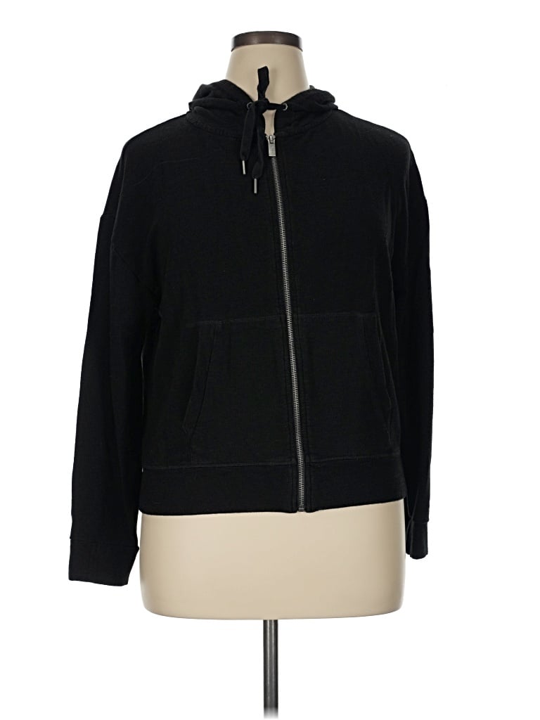 Pre-owned M Magaschoni Zip Up Hoodie In Black