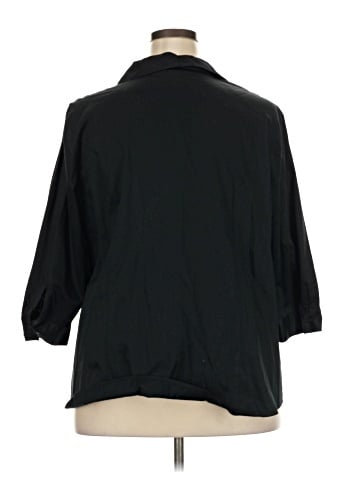 Lane Bryant 3/4 Sleeve Button-Down Shirt (view 2)