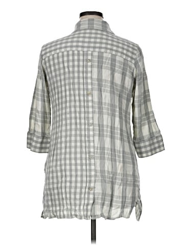Soft Surroundings 3/4 Sleeve Button-Down Shirt (view 2)