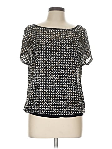 Cable & Gauge Short Sleeve Blouse (view 1)