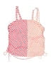 Lands' End Stripes Red Swimsuit Top Size 16D - photo 2