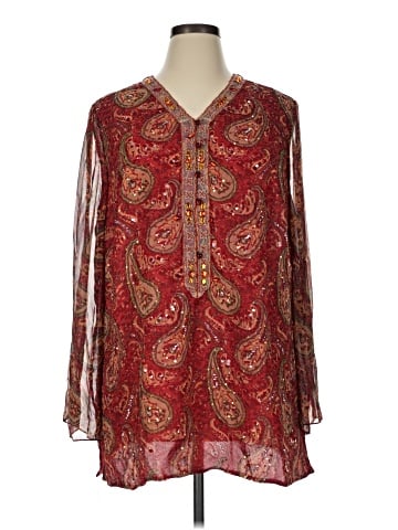 Chetta B Long Sleeve Blouse (view 1)