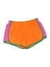 Danskin Now 100% Polyester Color Block Orange Athletic Shorts Size M - photo 1