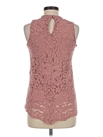 Rose + Olive Sleeveless Blouse (view 2)