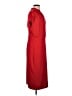 Express 100% Polyester Solid Red Cocktail Dress Size L - photo 4