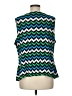 Calvin Klein Blue Green Sleeveless Top Size P (petite) - photo 2