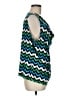 Calvin Klein Blue Green Sleeveless Top Size P (petite) - photo 4
