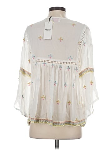 Miss June 3/4 Sleeve Blouse (view 2)