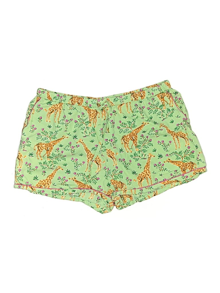 Pre-owned Printfresh Shorts In Green