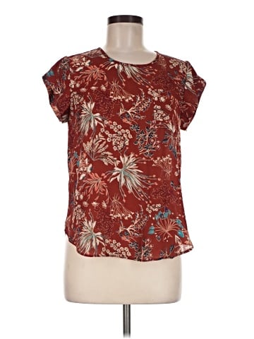 Lily White Short Sleeve Blouse (view 1)