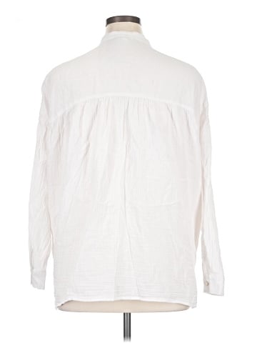 Eileen Fisher Long Sleeve Button-Down Shirt (view 2)